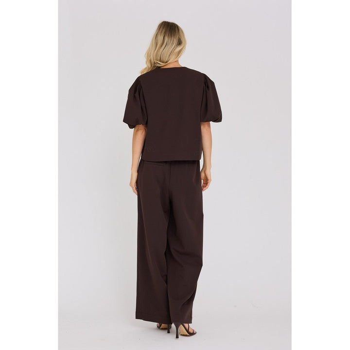 Christa Pearl Jacket Dark Brown - A-VIEW - My Milou