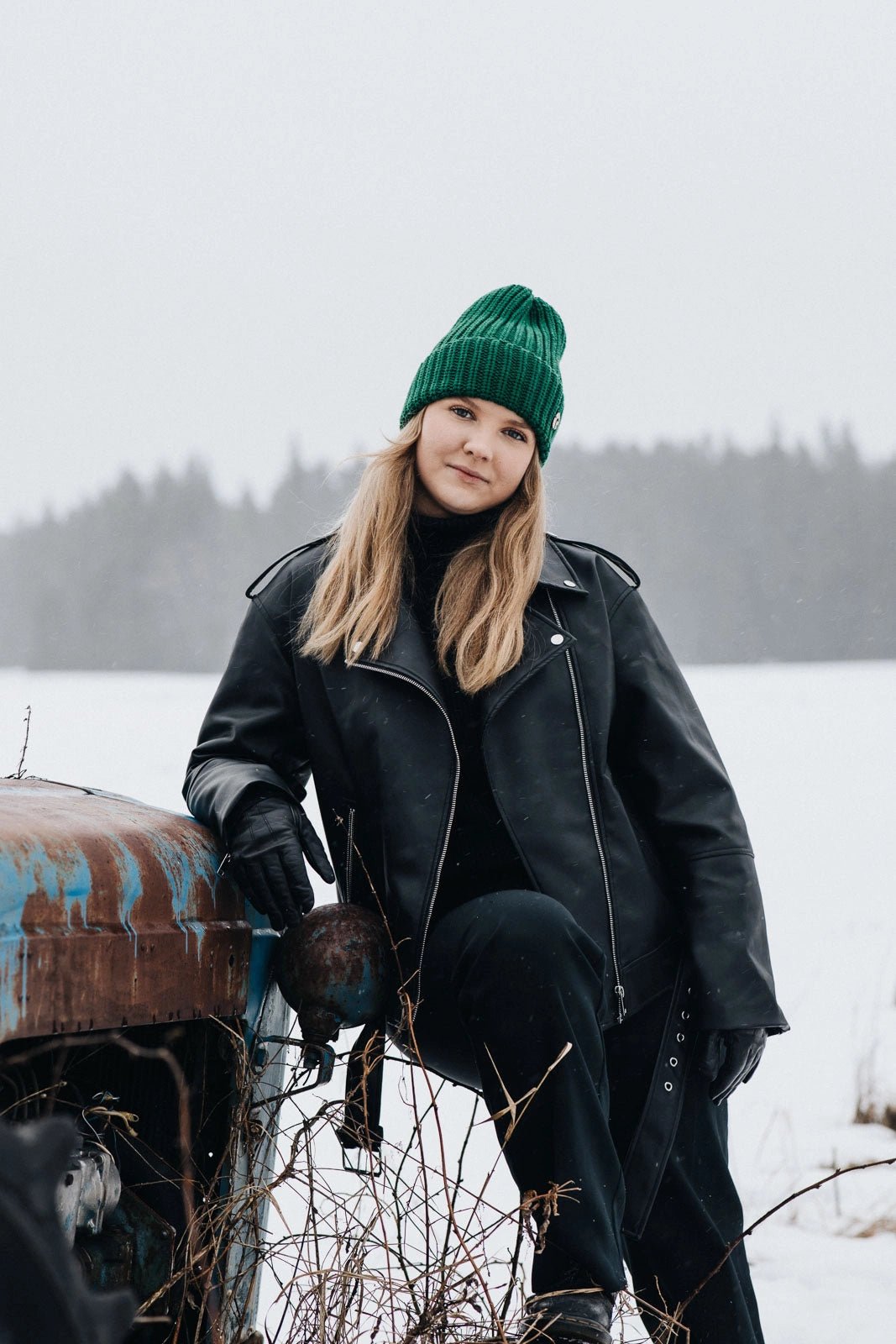 Chunky Merino Pipo Green - Salon Lakkitehdas - My Milou