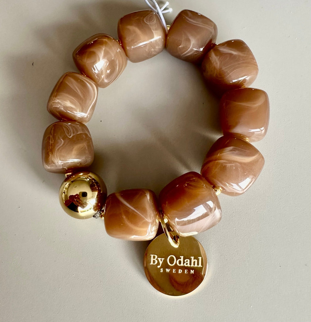 Chunky Rannekoru Nougat Marmor - By Odahl Sweden - My Milou