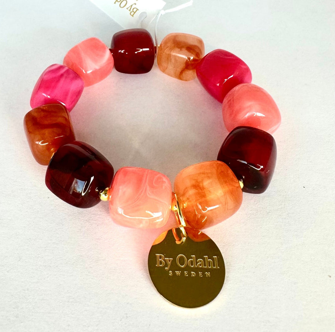 Chunky Rannekoru Rose Coral Mix - By Odahl Sweden - My Milou