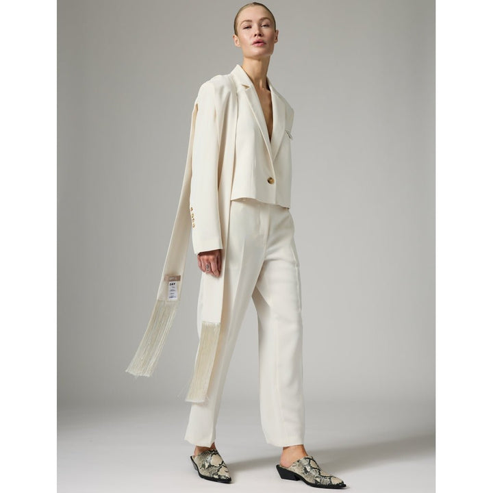 Classic Lady Housut Ivory Shade - Day Birger Et Mikkelsen - My Milou