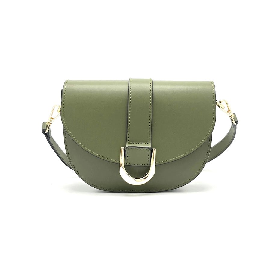 Classic Saddle Crossbody Green - My Milou - My Milou