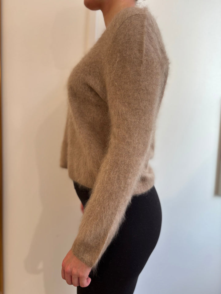 Cloud Soft V - Neck Neule Camel - Estheme Cachemire - My Milou
