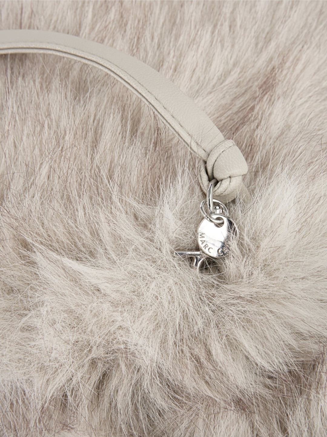 Cosy Faux Fur Mittens Smoke - Marc Cain - My Milou