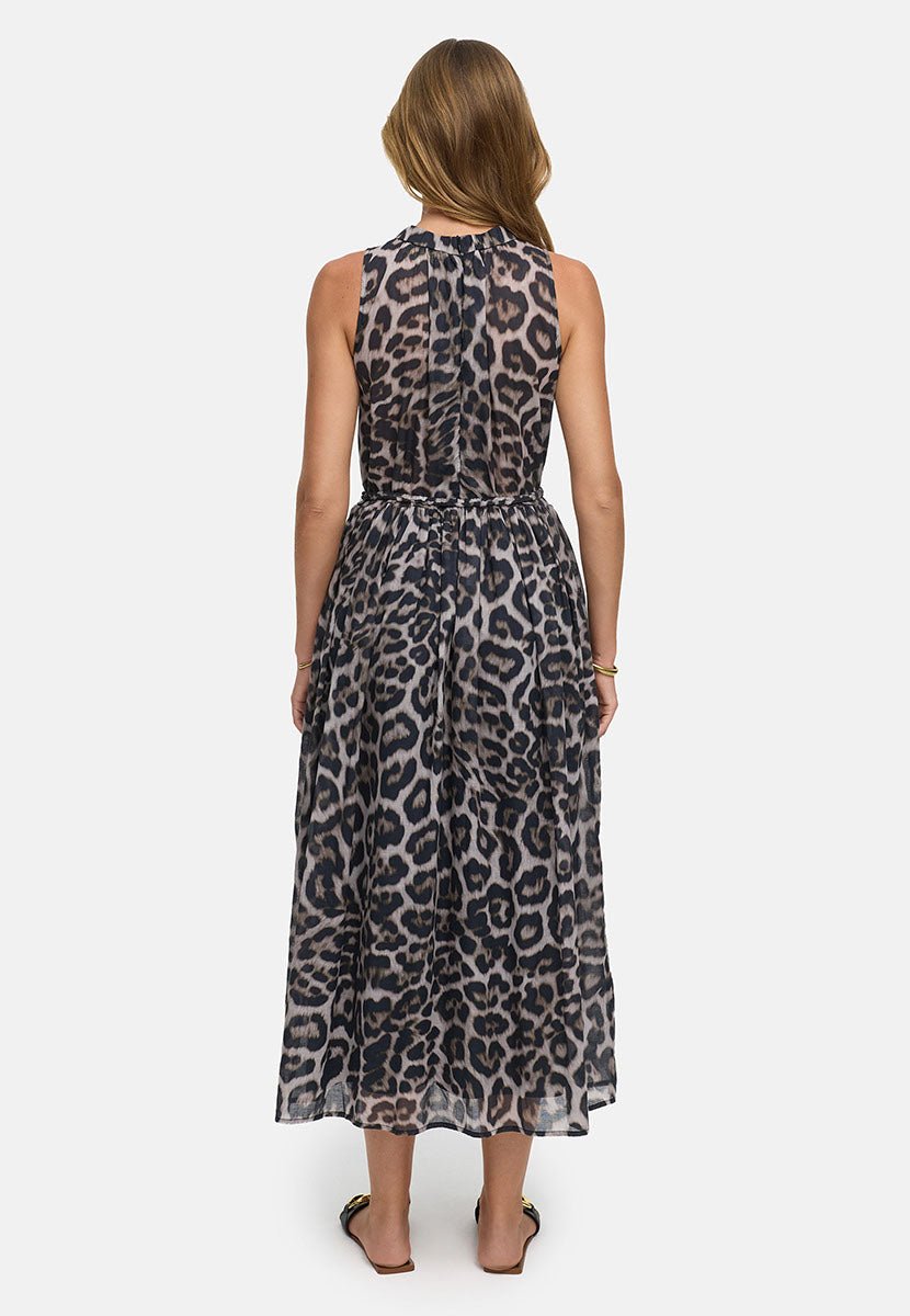 Cotton Voile Mekko Leopard - CATNOIR - My Milou