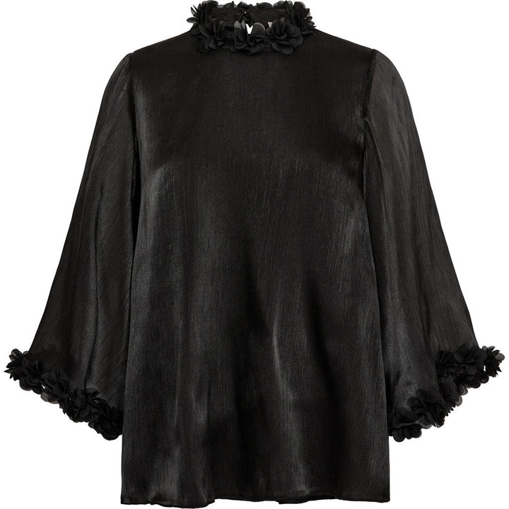 Daisina Kukkapusero Black - A-VIEW - My Milou