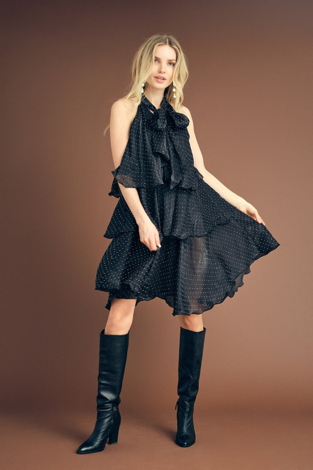 Demi Simili Mekko Black - A - VIEW - My Milou