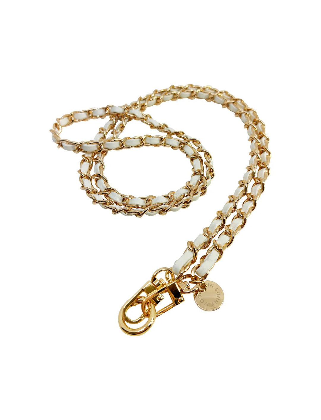 Dolores Chain Puhelinhihna White Gold - IN SUNNY MOOD - My Milou