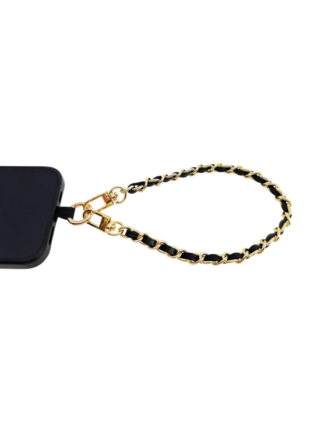 Dolores Chain Wristlet Black Gold - IN SUNNY MOOD - My Milou
