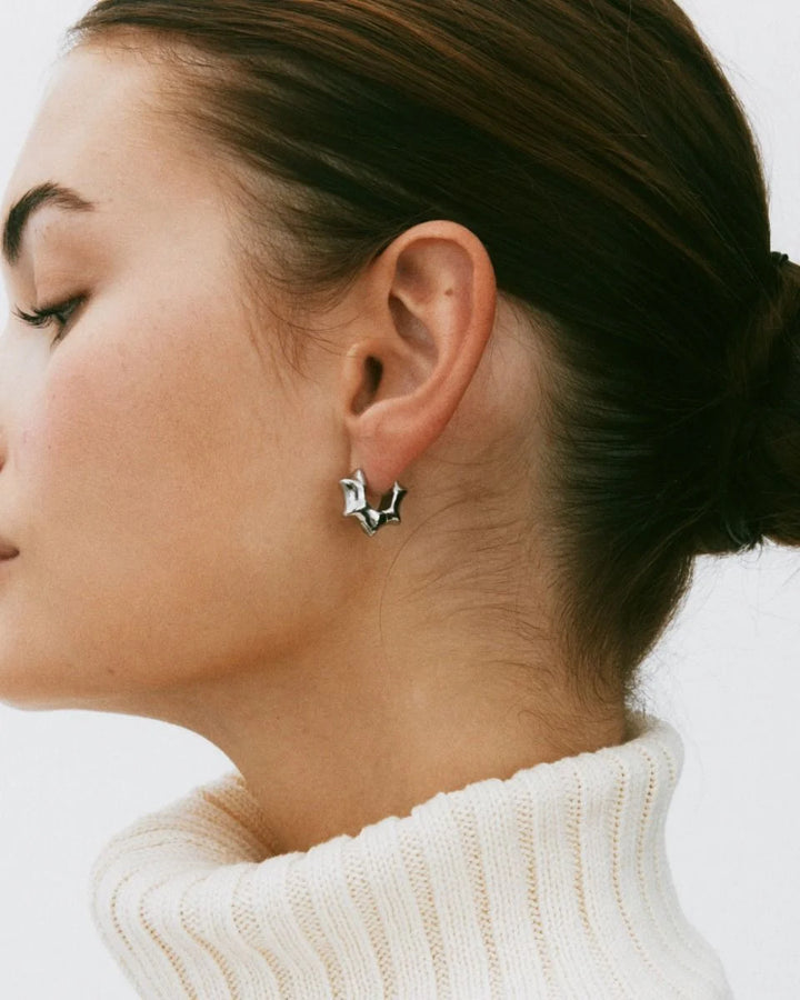 Cane Hoops Multi S Silver