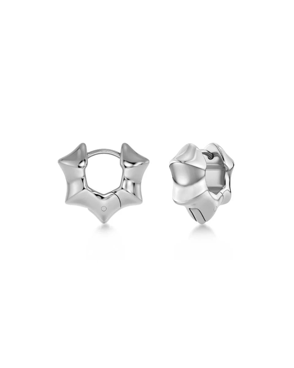 Cane Hoops Multi S Silver