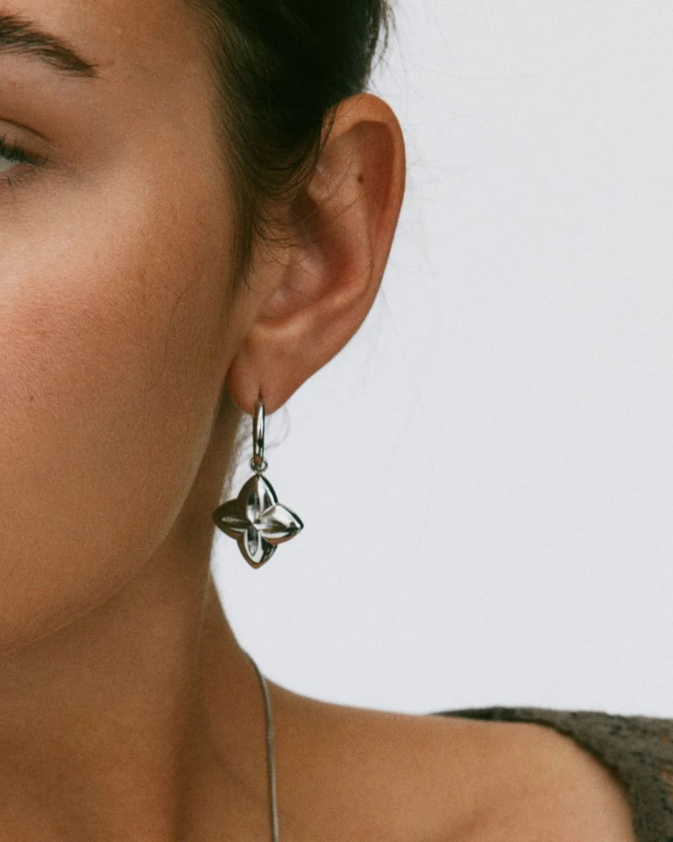 Scala Hoops L Silver