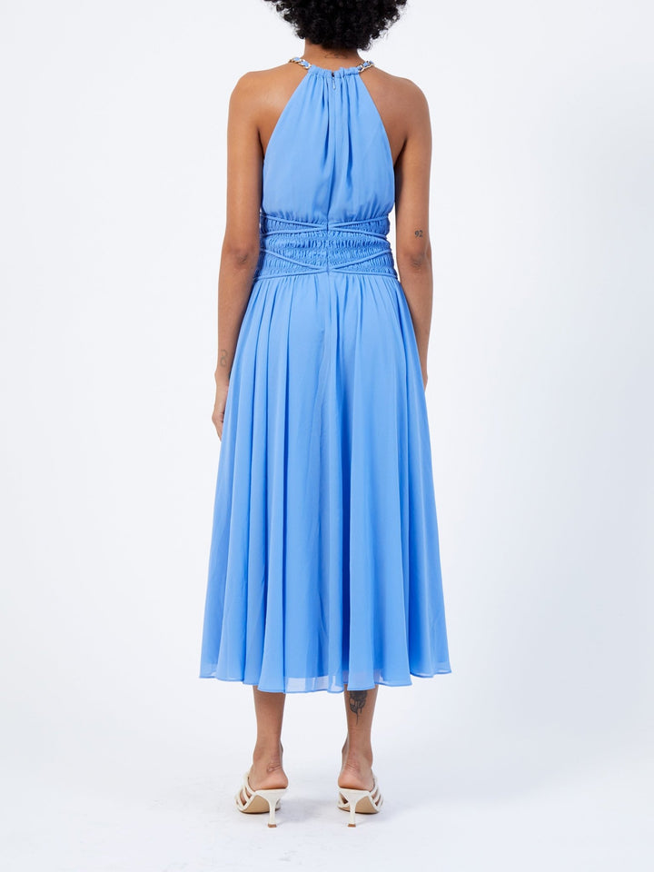 Eden Georgette Mekko Cornflower Blue - French Connection - My Milou