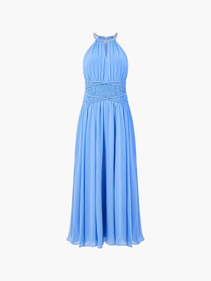 Eden Georgette Mekko Cornflower Blue - French Connection - My Milou