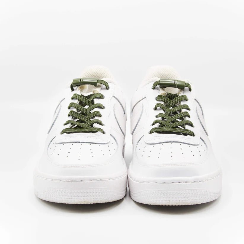 EEZYBEEZY Venyvät Kengännauhat Army Green/Reflection - EEZYBEEZY - My Milou