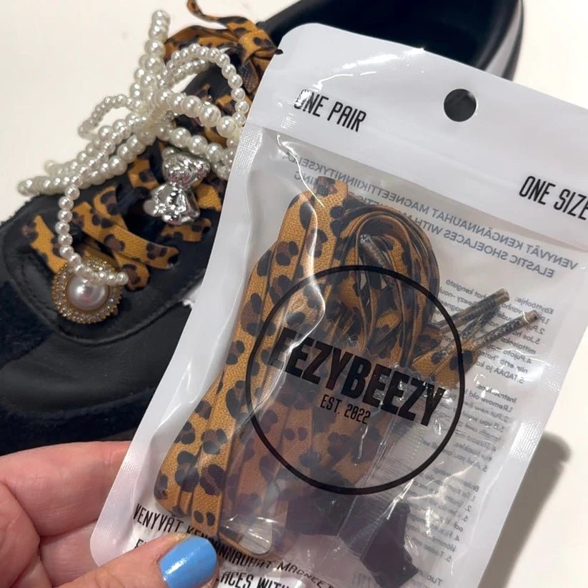 EEZYBEEZY Venyvät Kengännauhat Leopard - EEZYBEEZY - My Milou