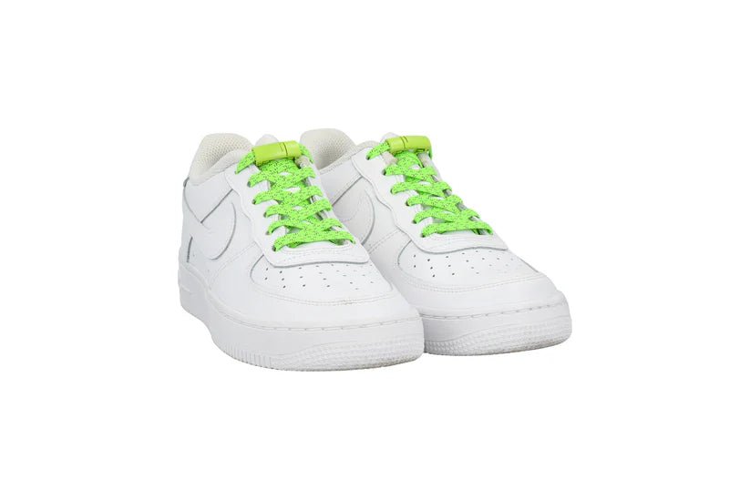 EEZYBEEZY Venyvät Kengännauhat Neon Green/Reflection - EEZYBEEZY - My Milou