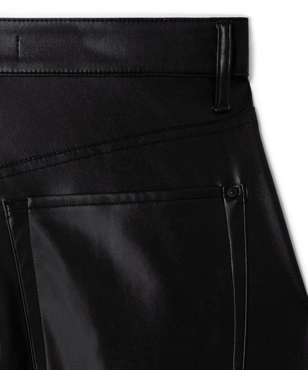 Elin Housut Vegan Nappa Leatherstretch Black - Cambio - My Milou