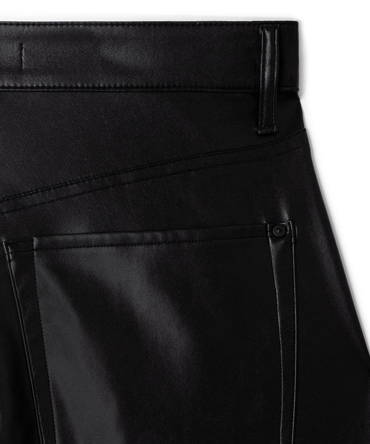 Elin Housut Vegan Nappa Leatherstretch Black - Cambio - My Milou