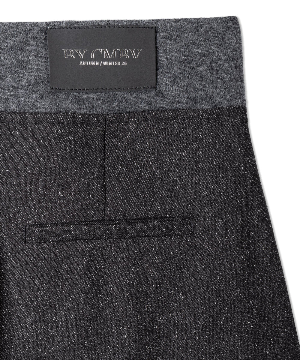 Enola Housut Tweed Dark Anthra/Silver - Cambio - My Milou