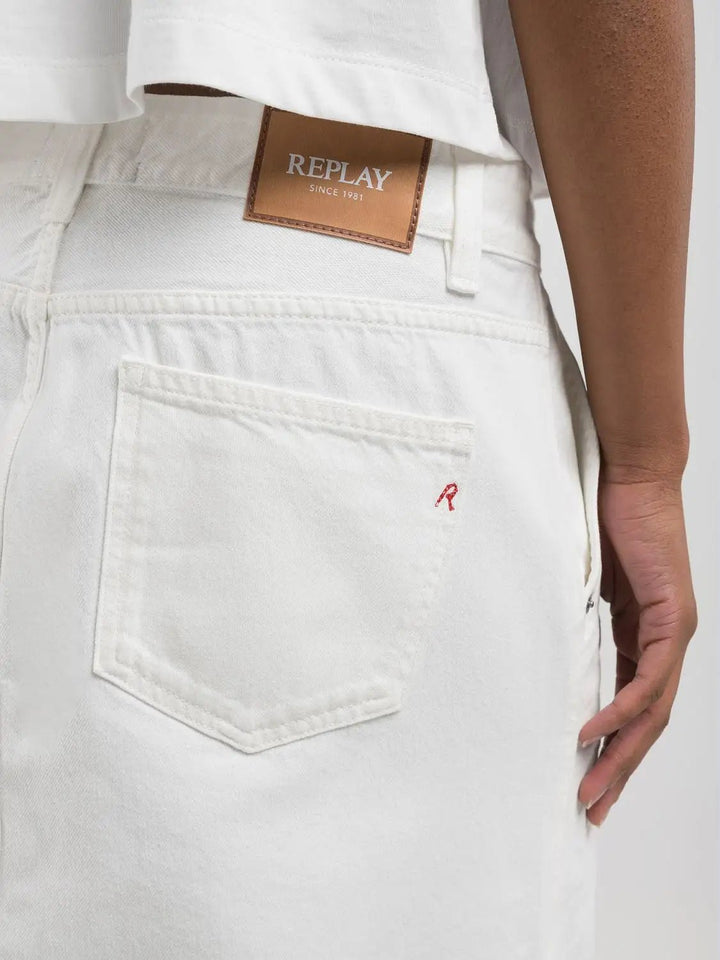 Evaso Denim Hame White - Replay - My Milou