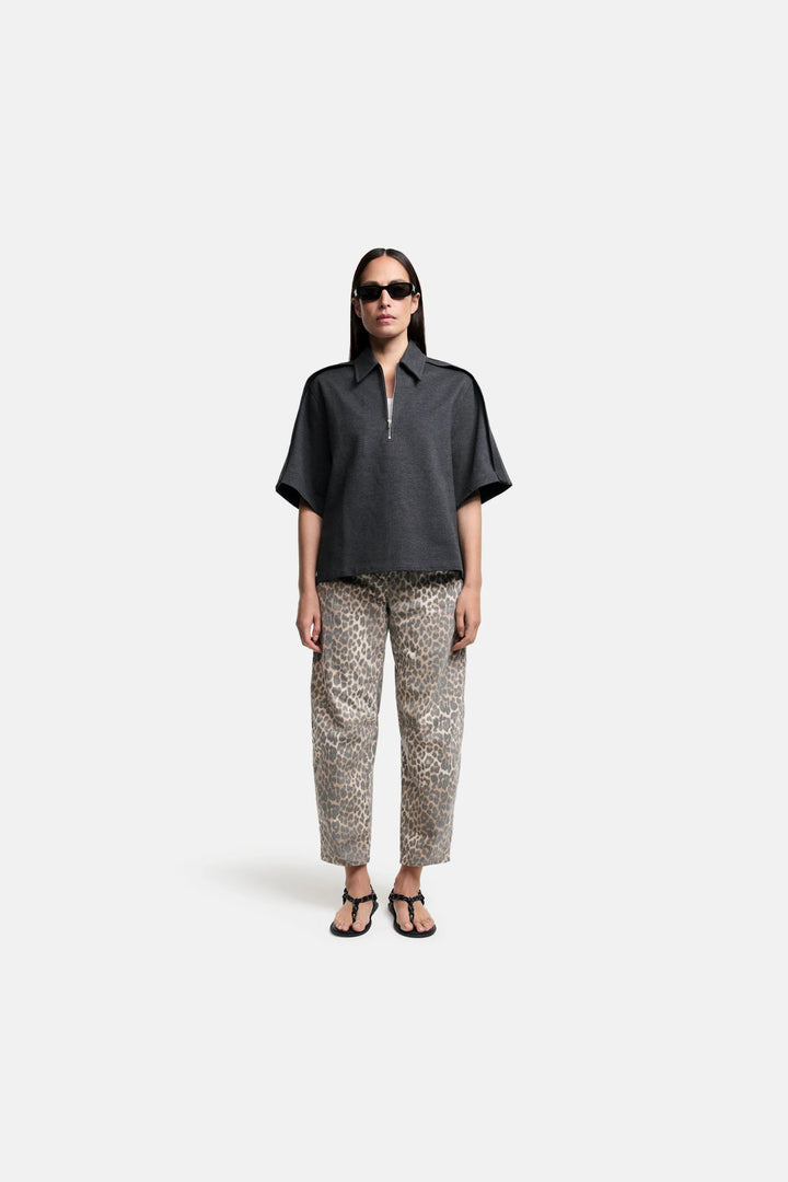 Eve Housut Leo Used Look Sand/Black - Cambio - My Milou