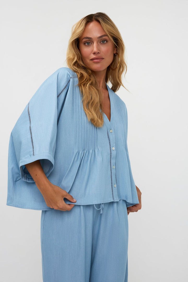 Evie Pusero Blue - AMAYA AMSTERDAM - My Milou