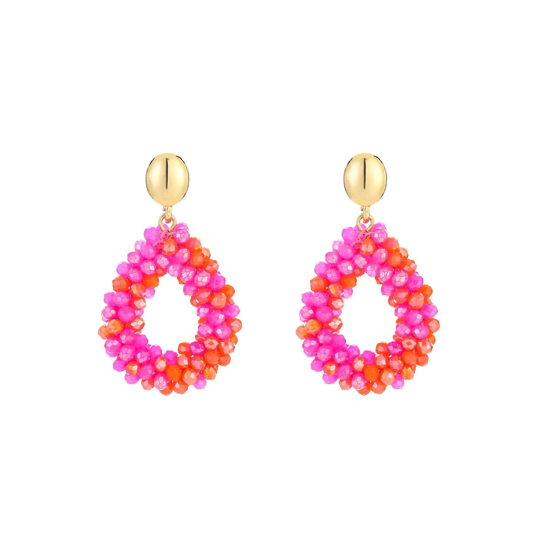 Facet Valentine Korvakorut Pink - Sansira Jewelry - My Milou