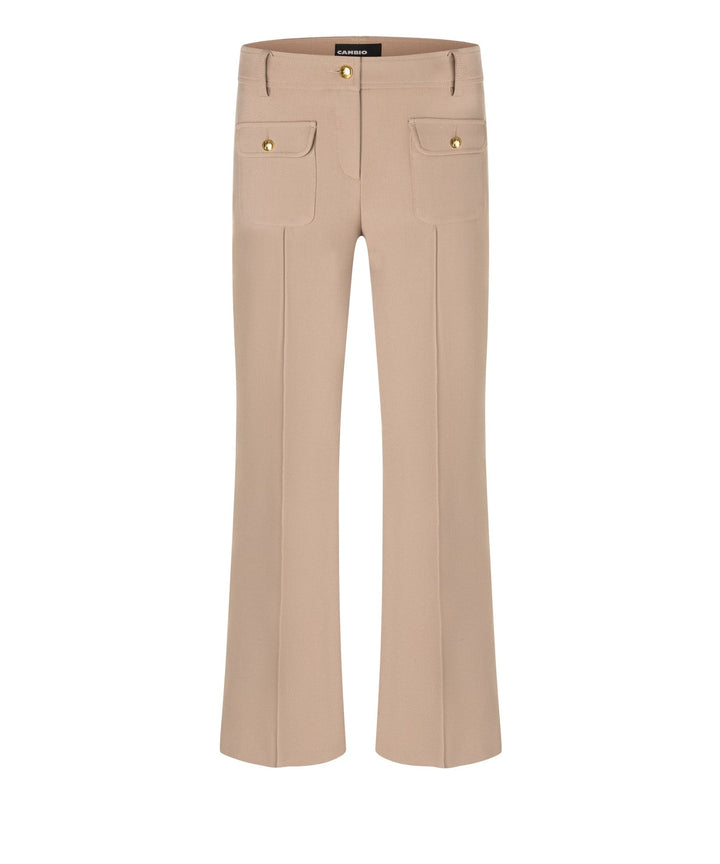 Farah Patched Pocket Housut Caramelized Toffee - Cambio - My Milou