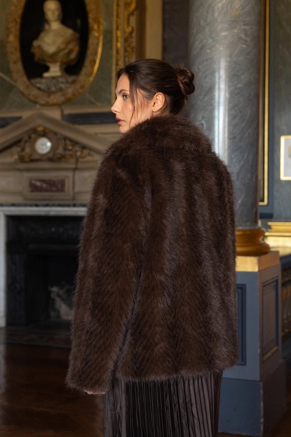 Faux Fur Takki Choco One Size - CHOKLATE PARIS - My Milou