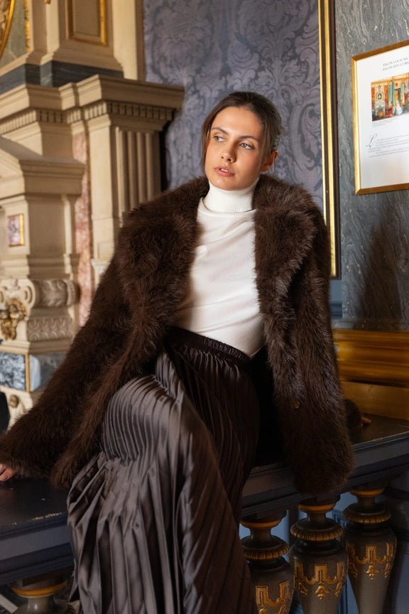 Faux Fur Takki Choco One Size - CHOKLATE PARIS - My Milou