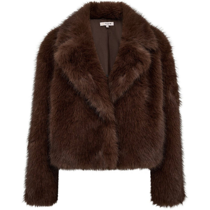 Faux Fur Takki Dark Brown - A-VIEW - My Milou