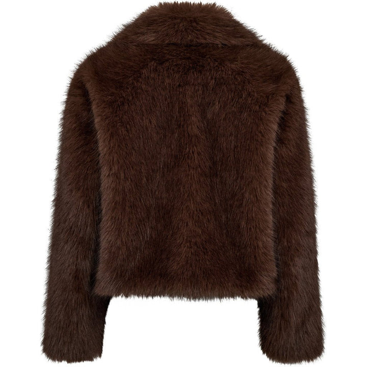 Faux Fur Takki Dark Brown - A-VIEW - My Milou