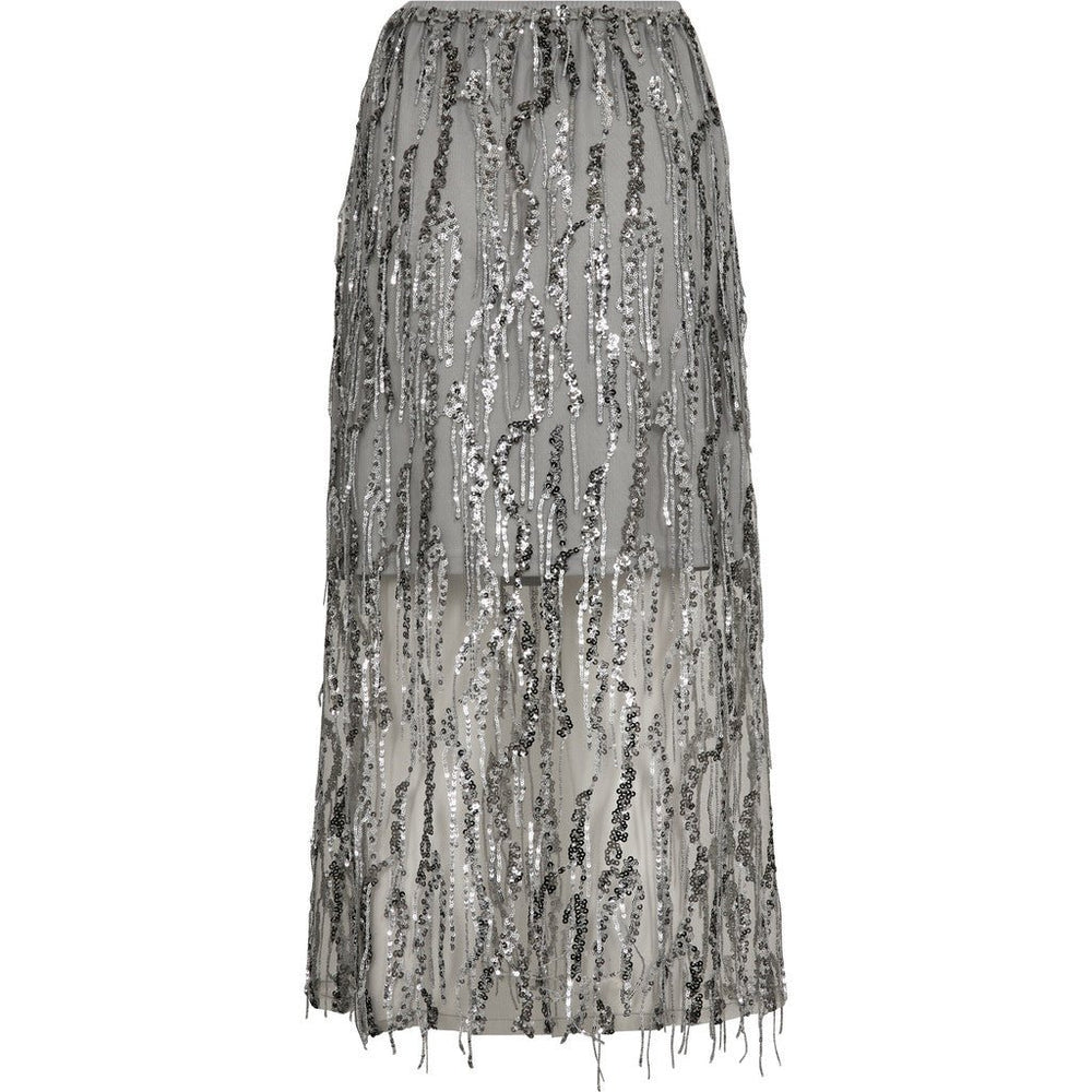 Fenja Paljettihame Light Grey - A-VIEW - My Milou