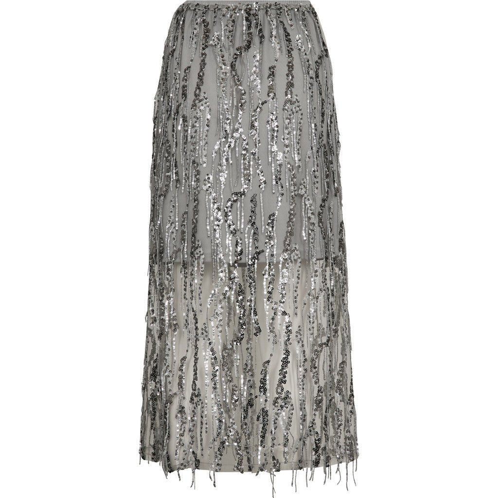 Fenja Paljettihame Light Grey - A-VIEW - My Milou