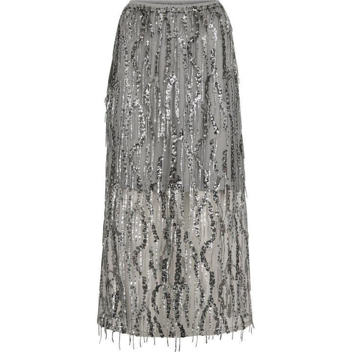Fenja Paljettihame Light Grey - A-VIEW - My Milou