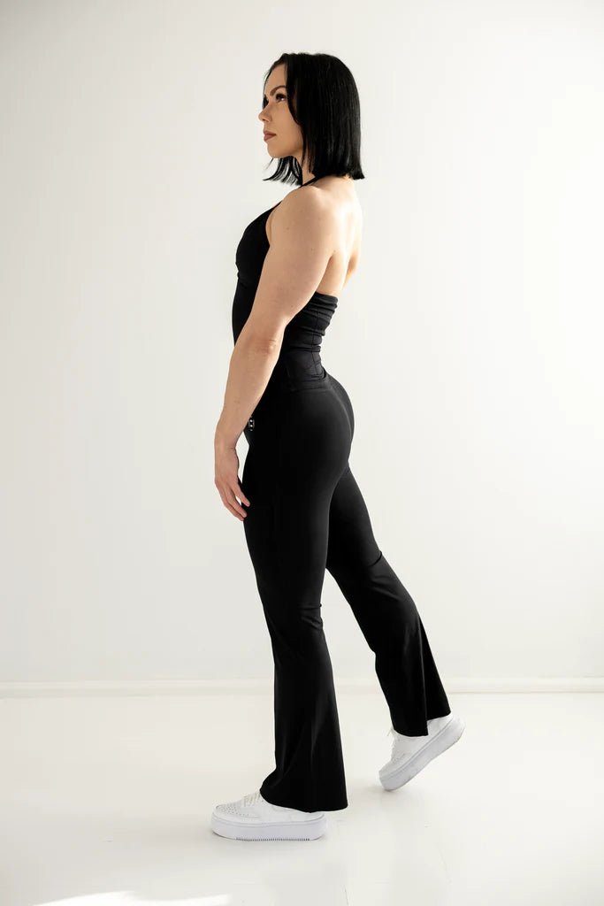 Flare Leggings Black - BULKKINEN - My Milou