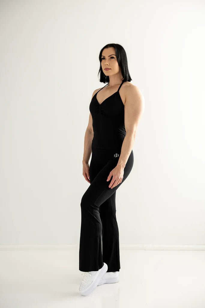 Flare Leggings Black - BULKKINEN - My Milou