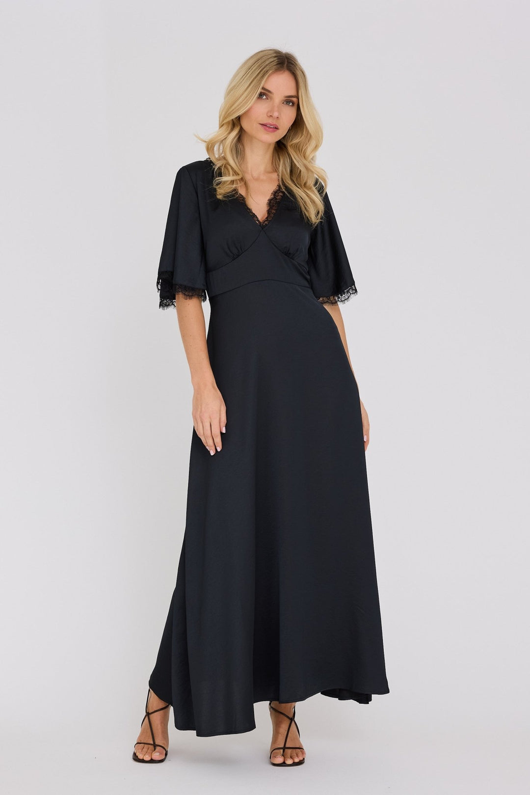 Flowy Lace Mekko Black - A - VIEW - My Milou