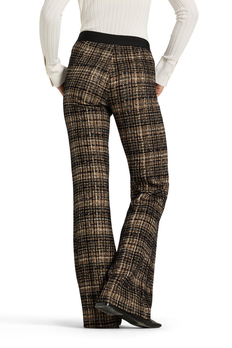 Francis Housut Black Over Flock Glencheck - Cambio - My Milou
