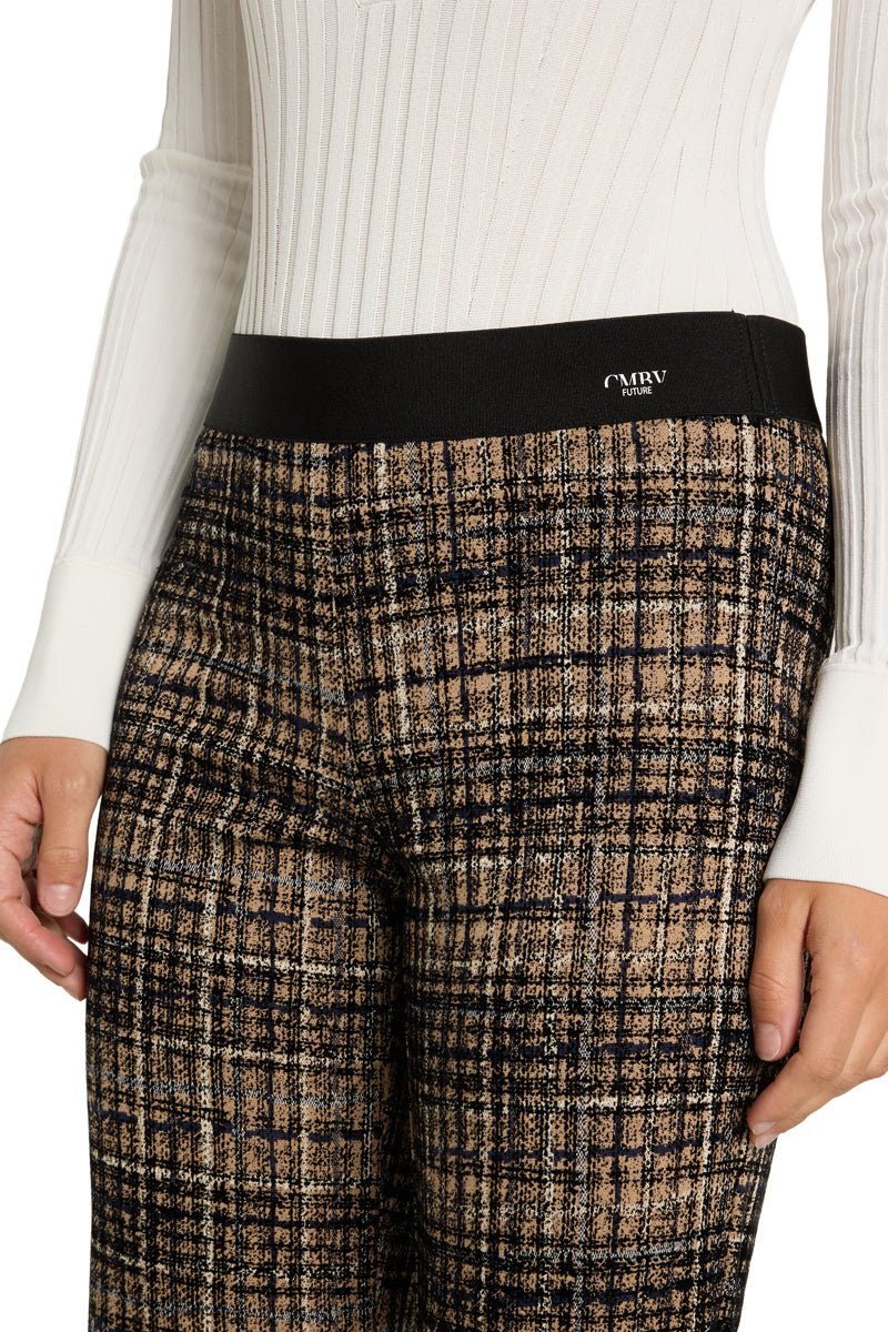 Francis Housut Black Over Flock Glencheck - Cambio - My Milou