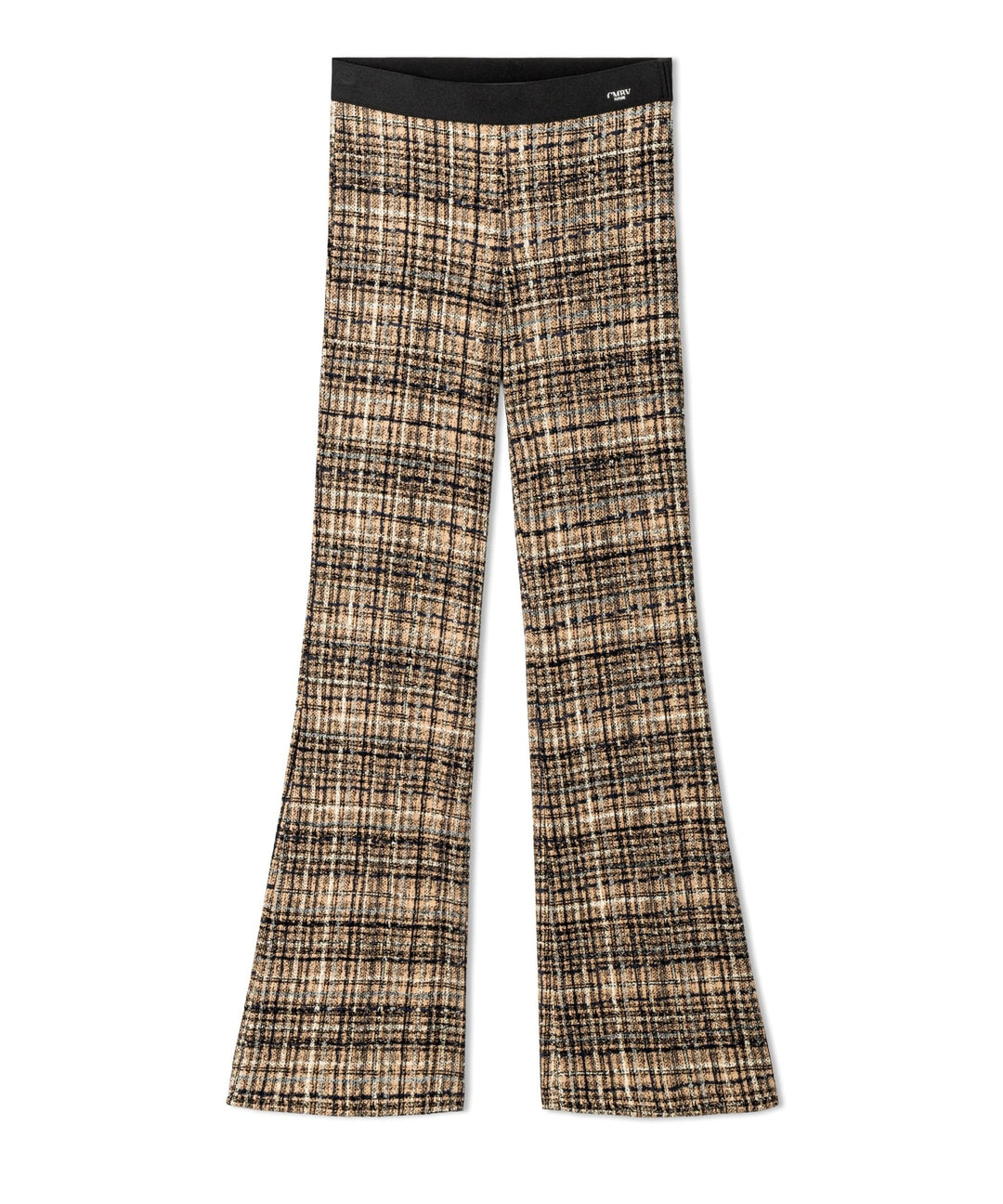 Francis Housut Black Over Flock Glencheck - Cambio - My Milou