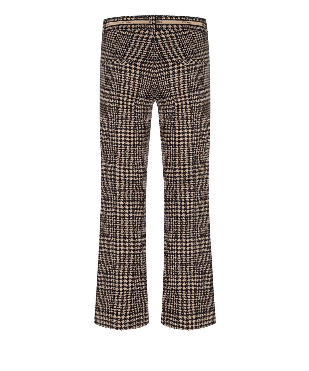 Francoise Cropped Housut Caramel/Dark Navy - Cambio - My Milou