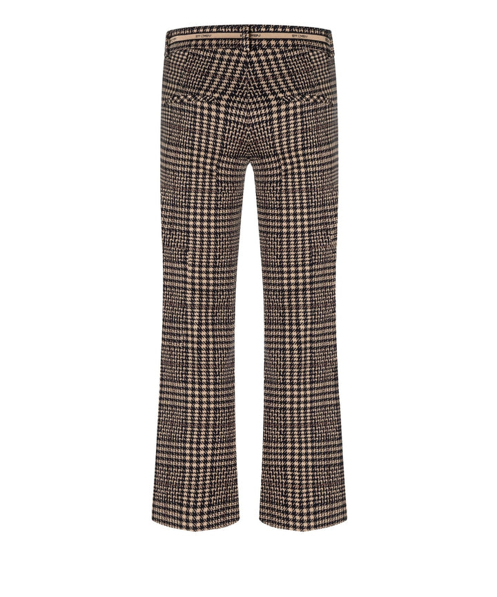 Francoise Cropped Housut Caramel/Dark Navy - Cambio - My Milou