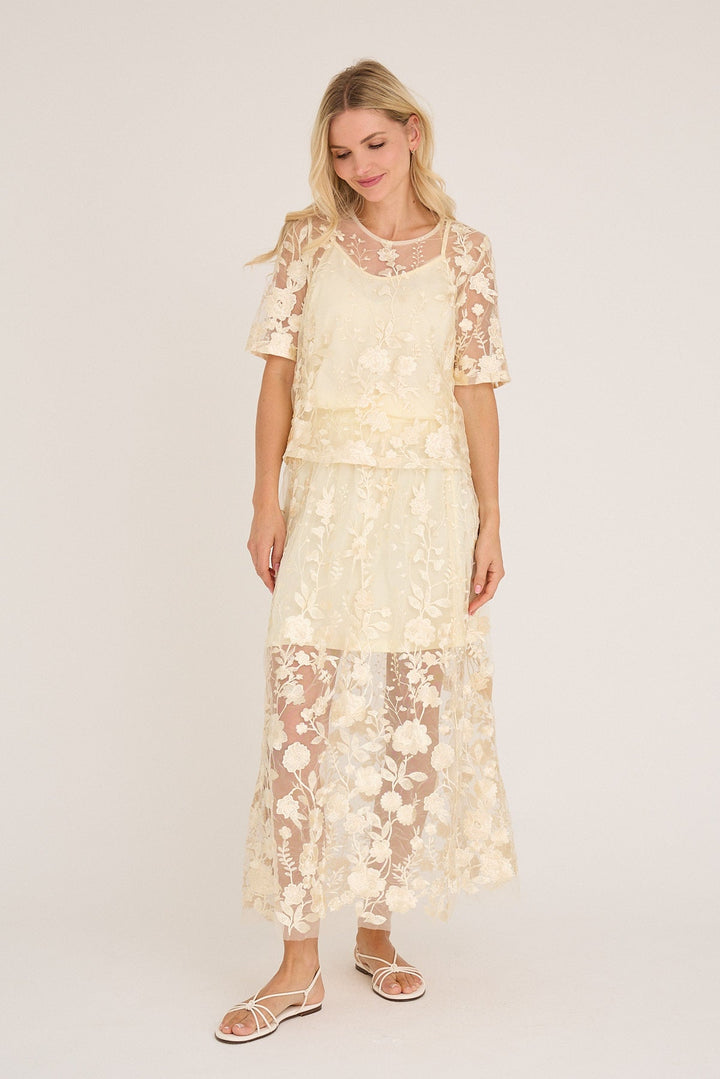 Fuschia Hame Pale Yellow - A - VIEW - My Milou