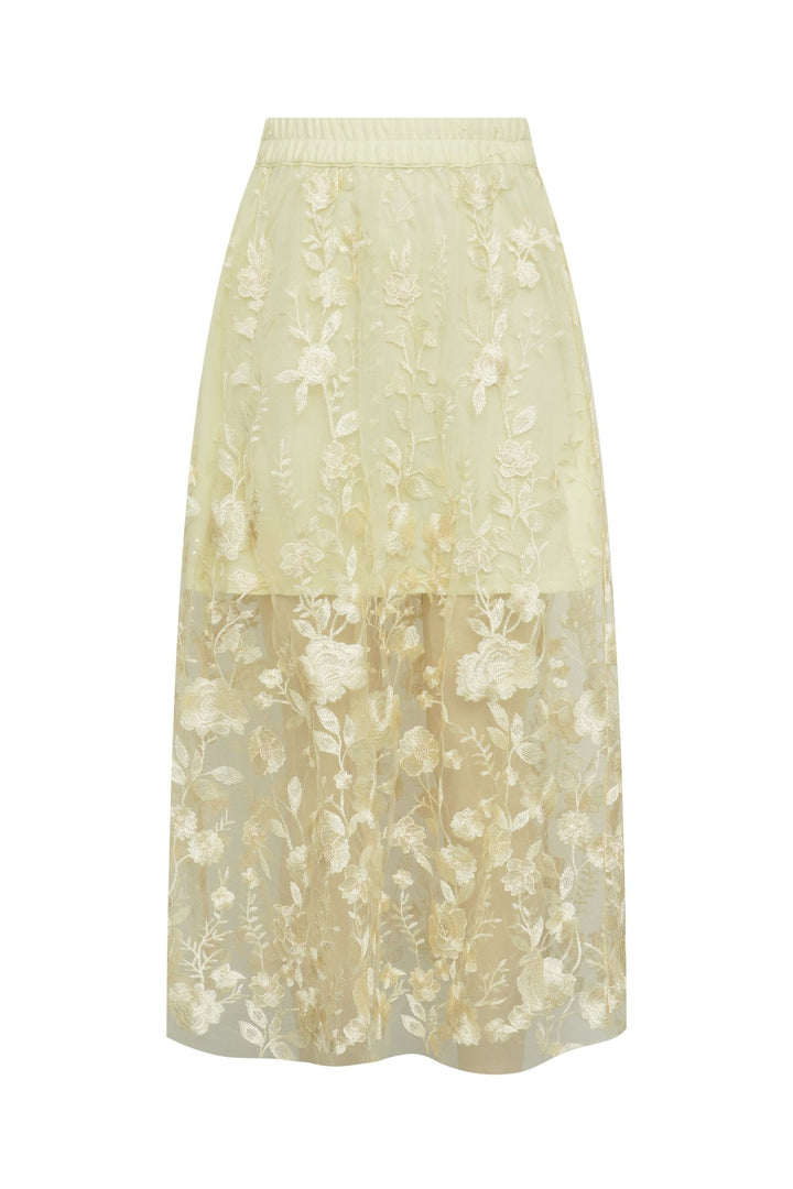 Fuschia Hame Pale Yellow - A - VIEW - My Milou