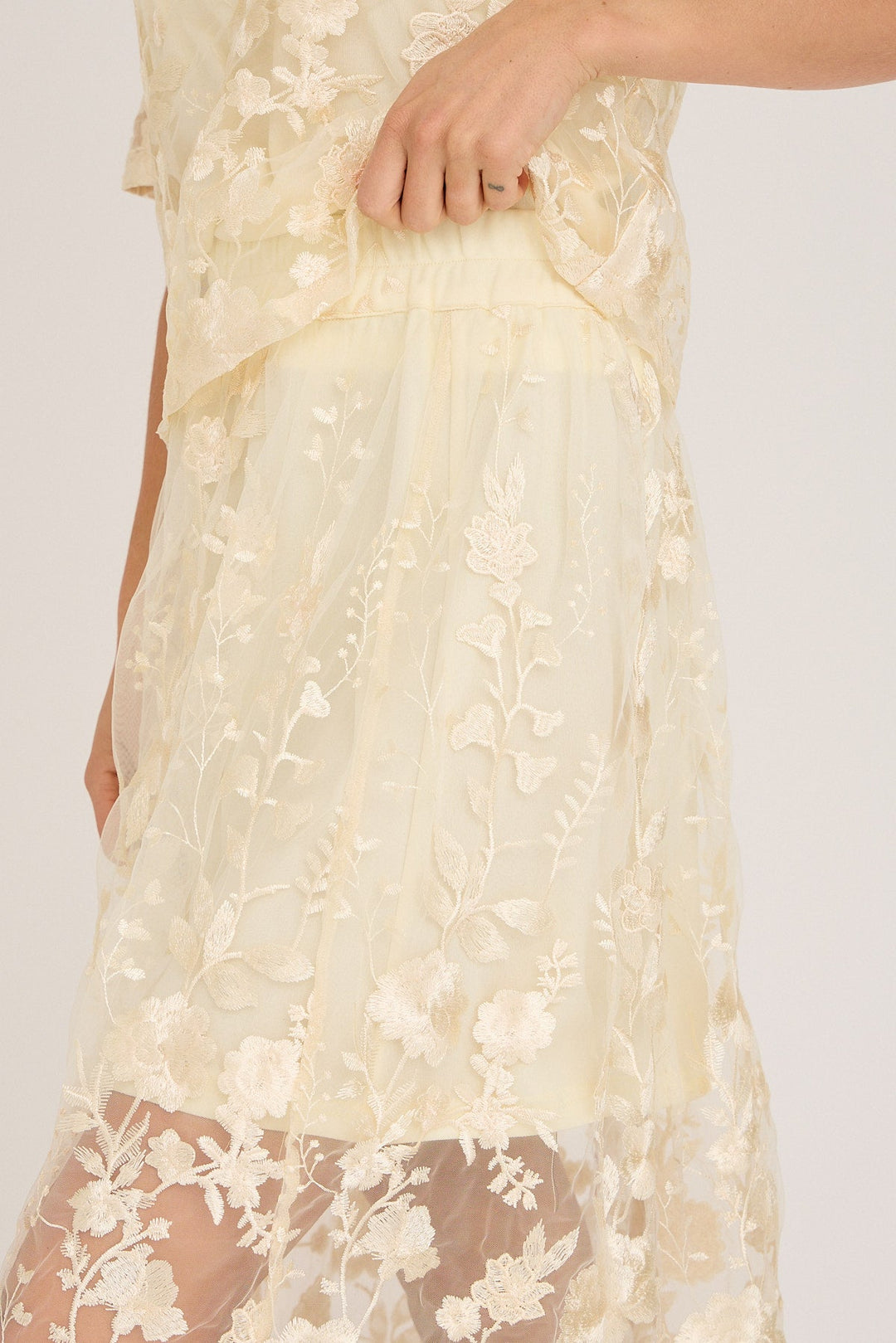 Fuschia Hame Pale Yellow - A - VIEW - My Milou