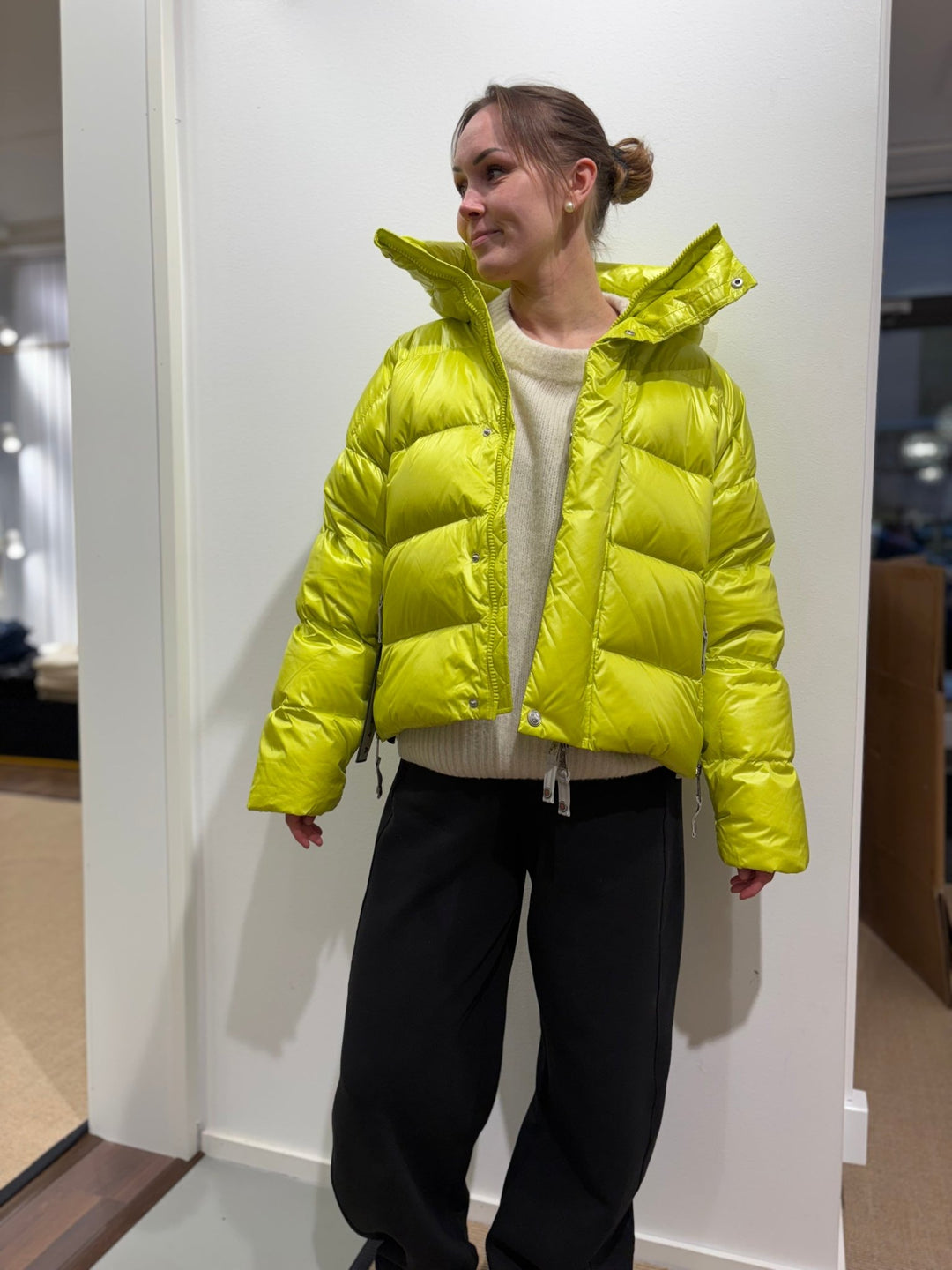 Ginny Short Jacket Lime - CAYA Norway - My Milou