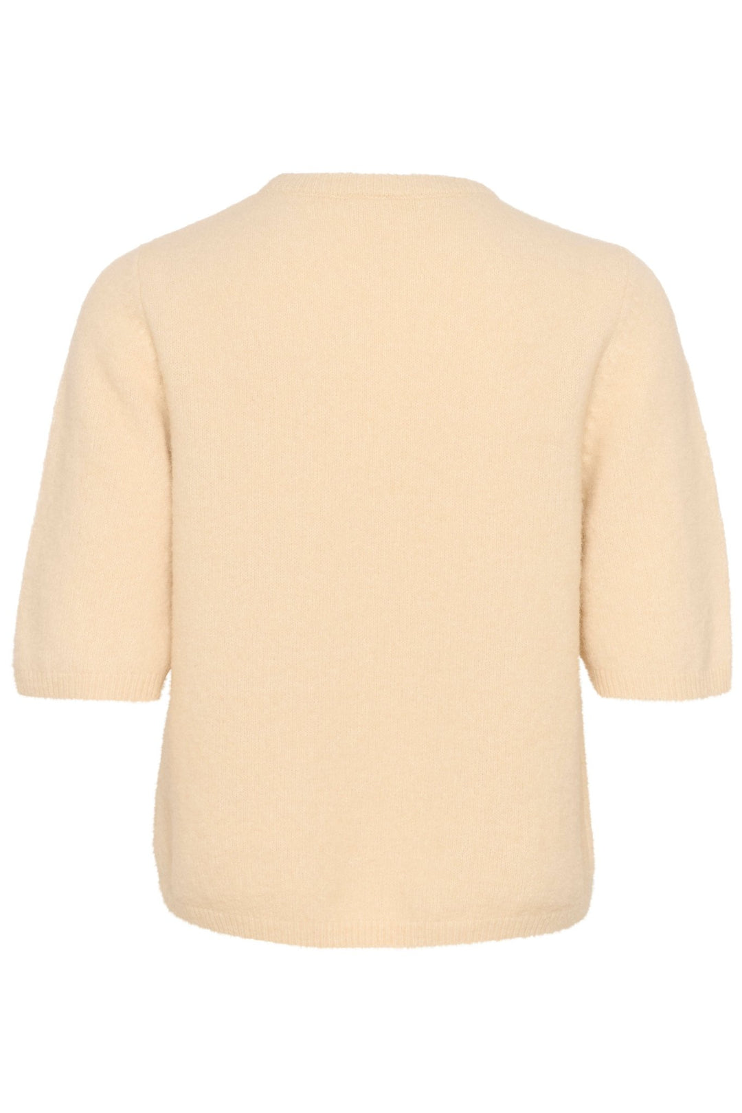 GZalpha SS Neulepusero Butter Yellow Melange - Gestuz - My Milou