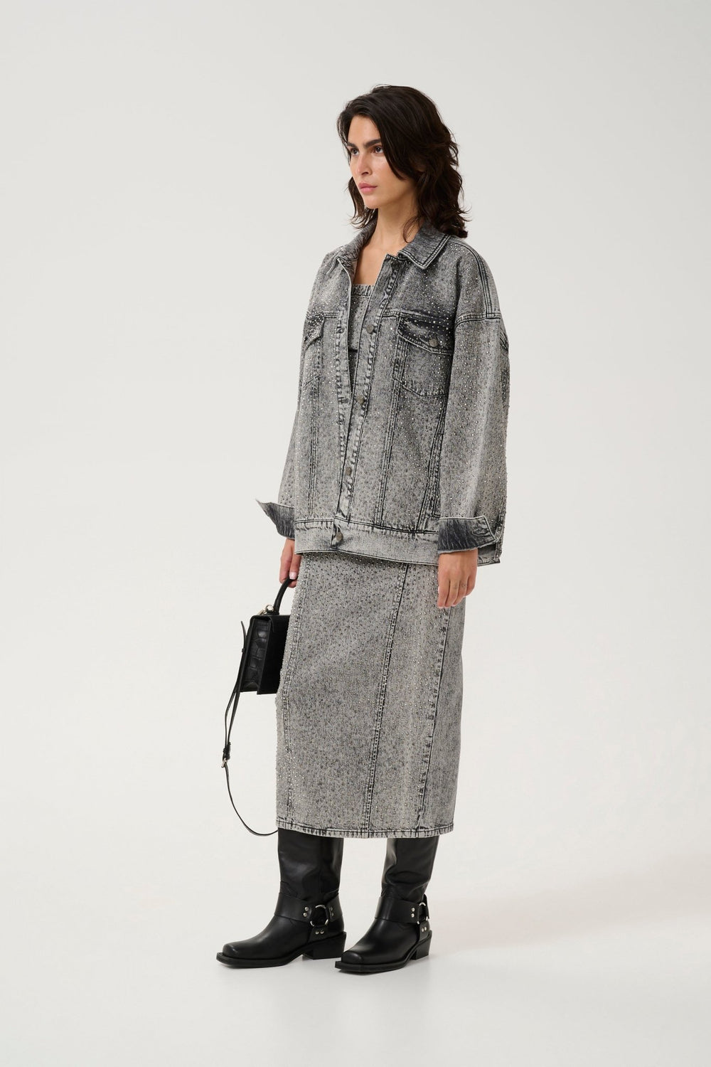 GZzauma Farkkutakki Vintage Grey Wash - Gestuz - My Milou